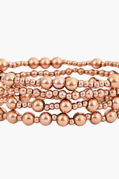 Rose Gold Serenity Bracelet | Swank Boutique