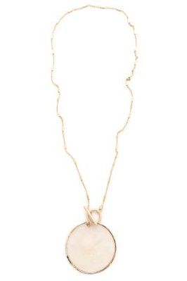 Round Shell Pendant | Swank Boutique
