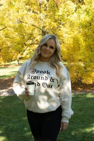 Spook Around Sweatshirt | Swank Boutique