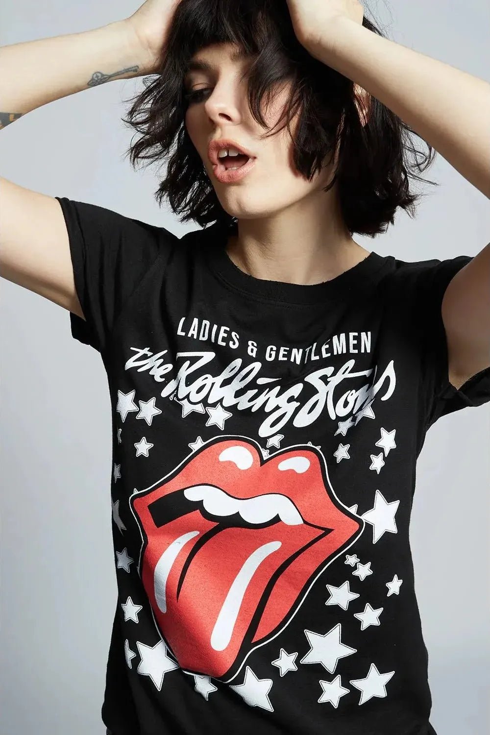 The Rolling Stones Stars Tee | Swank Boutique