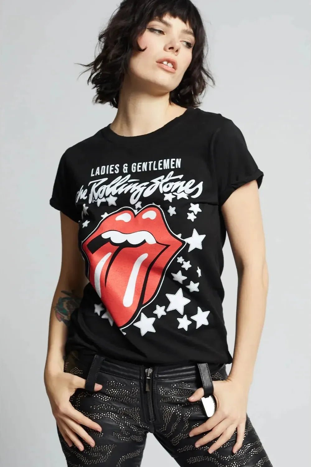 The Rolling Stones Stars Tee | Swank Boutique
