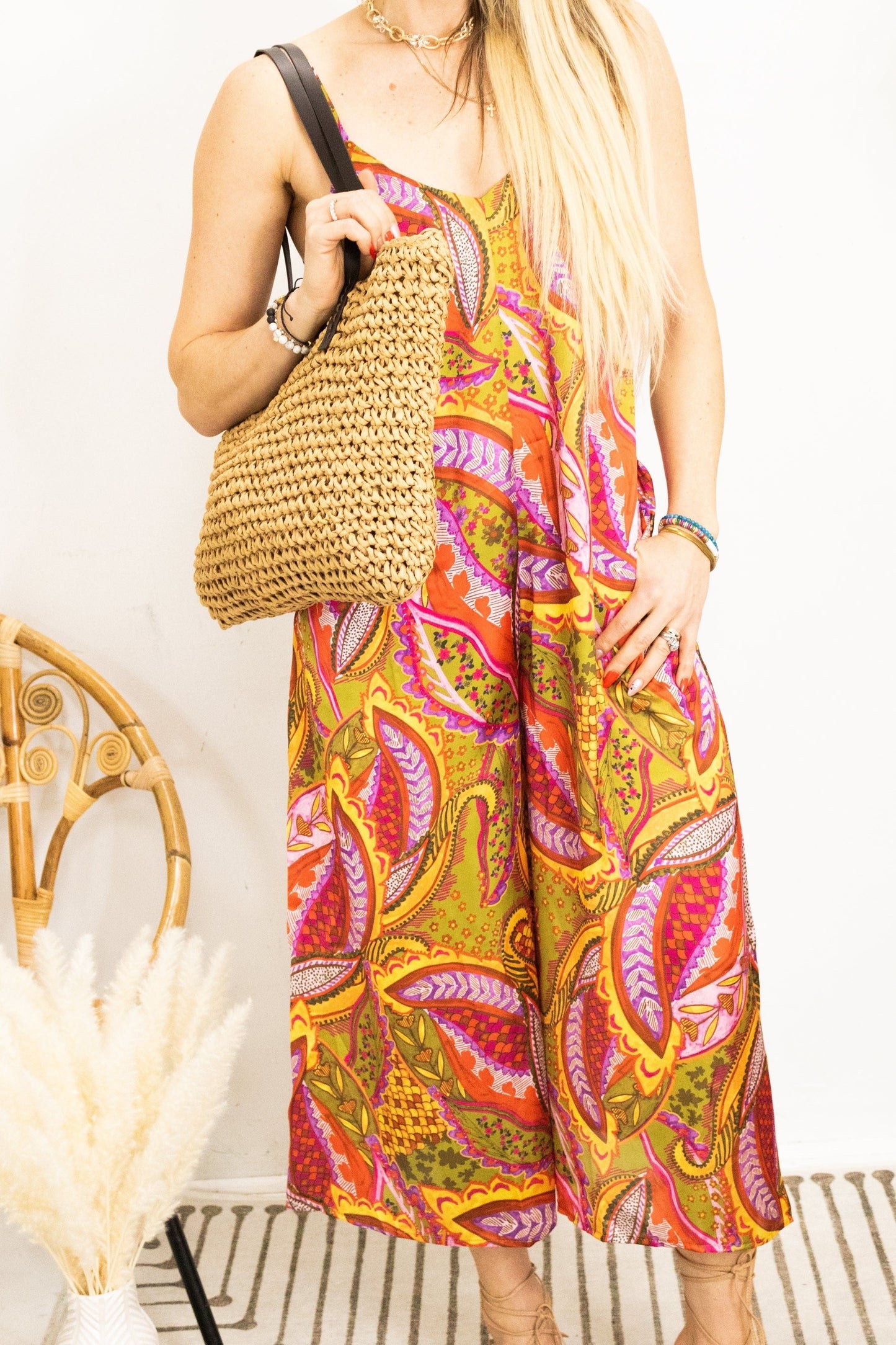 Giselle Straw Tote Bag | Swank Boutique
