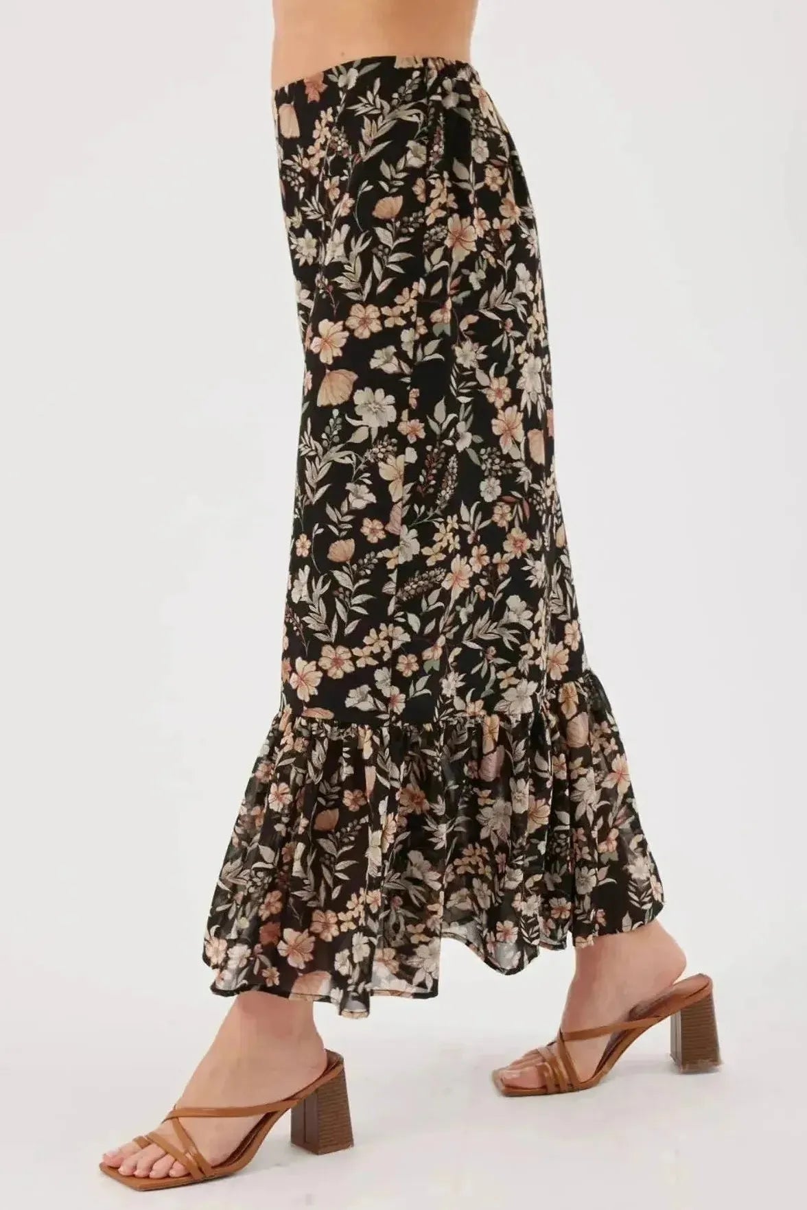 Tara Midi Skirt | Swank Boutique