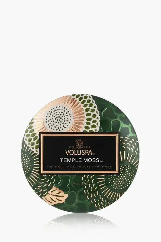 Temple Moss - Mini Tin Candle | Swank Boutique