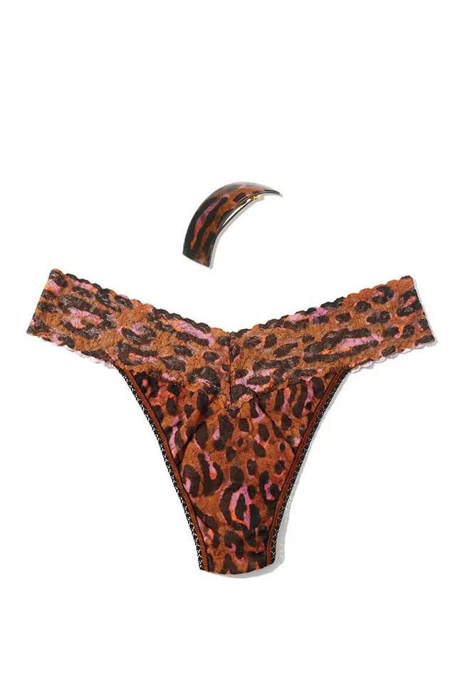 Rectangle Barrett & Thong Set - Peony (Copy) | Swank Boutique