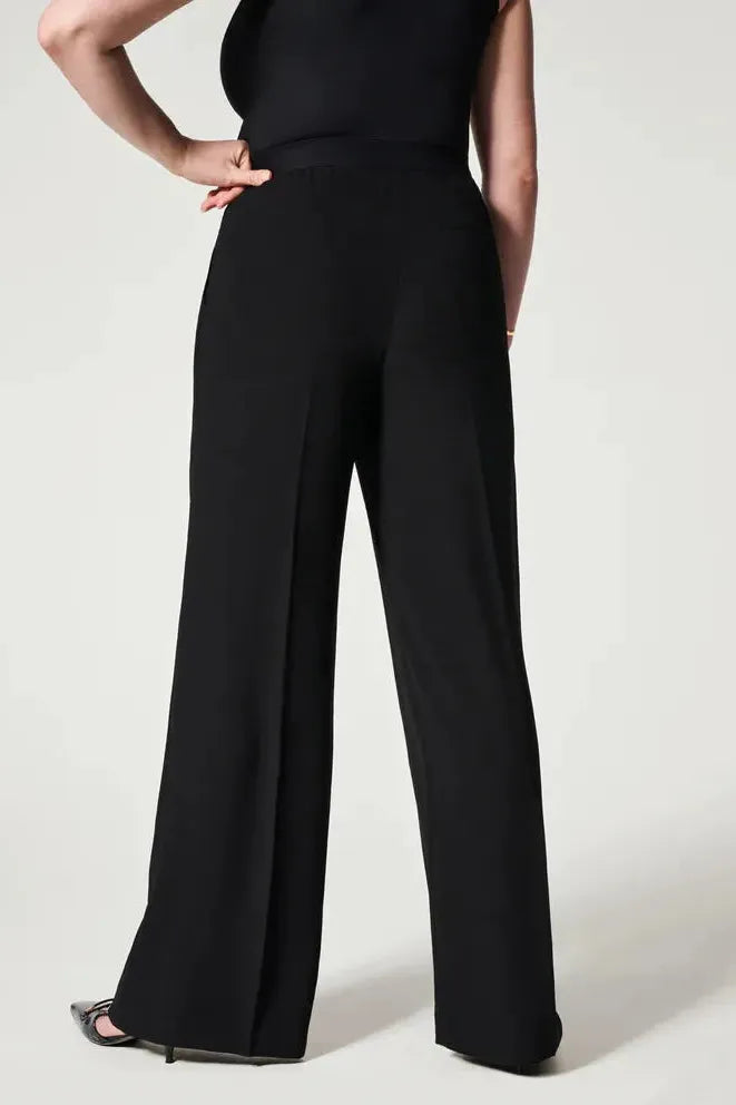 Carefree Crepe Pleated Trouser | Swank Boutique