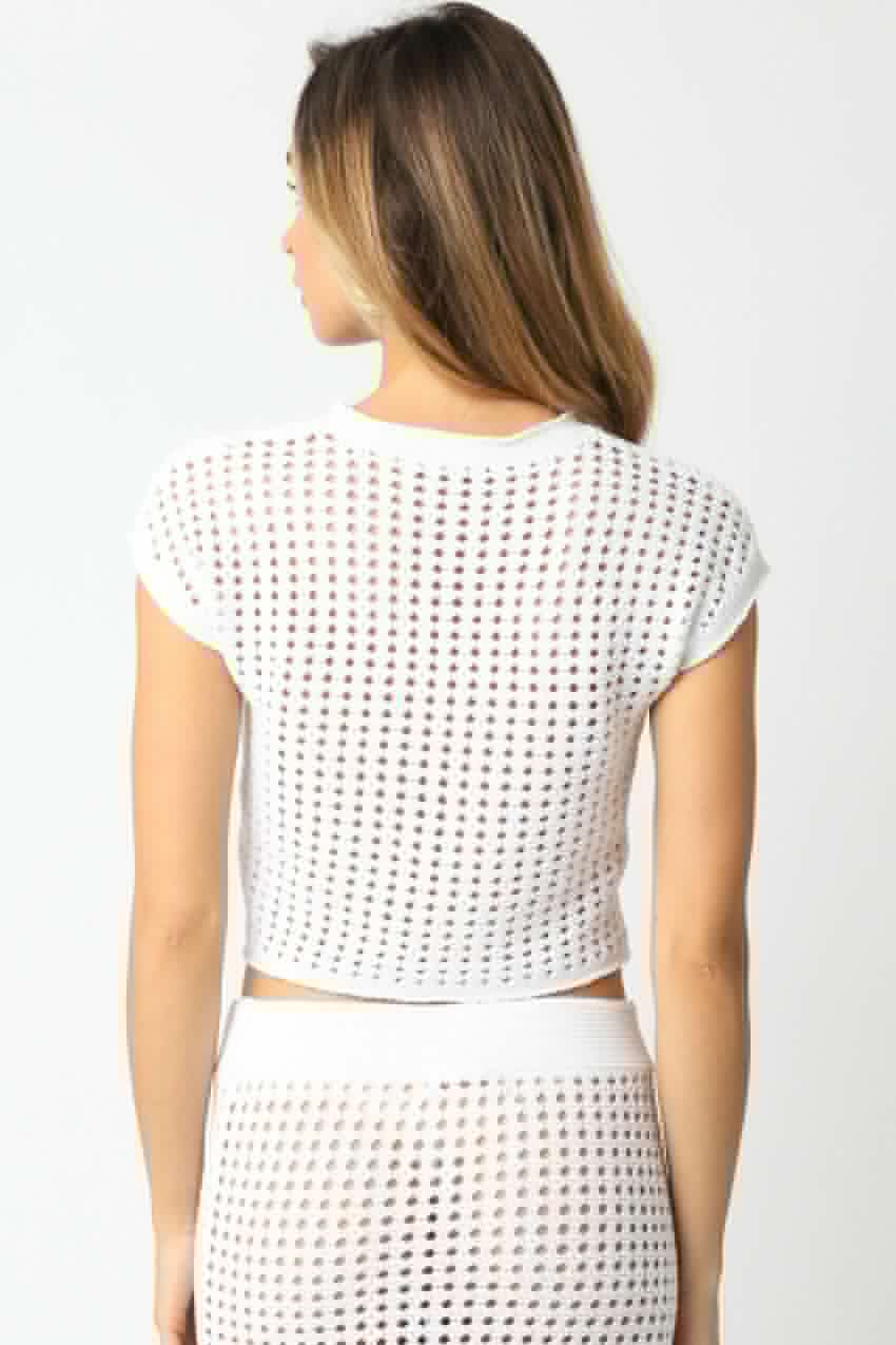 Easy Breezy Top White | Swank Boutique
