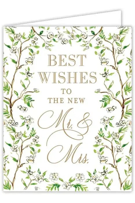 Best Wishes Greeting Card | Swank Boutique