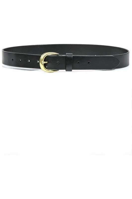 Simple Buckle Belt - Black | Swank Boutique