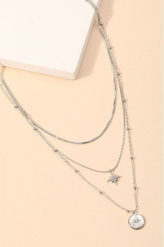 Star and Coin Pendant | Swank Boutique