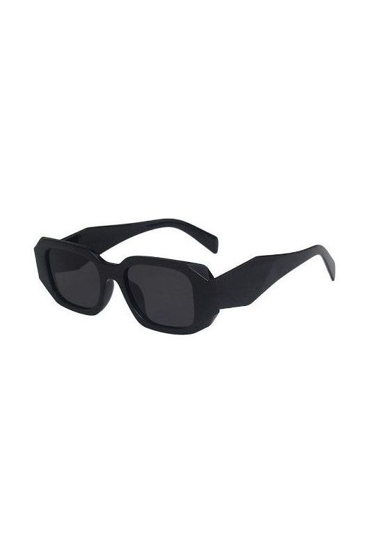 Rectangle Sunnie- Black | Swank Boutique