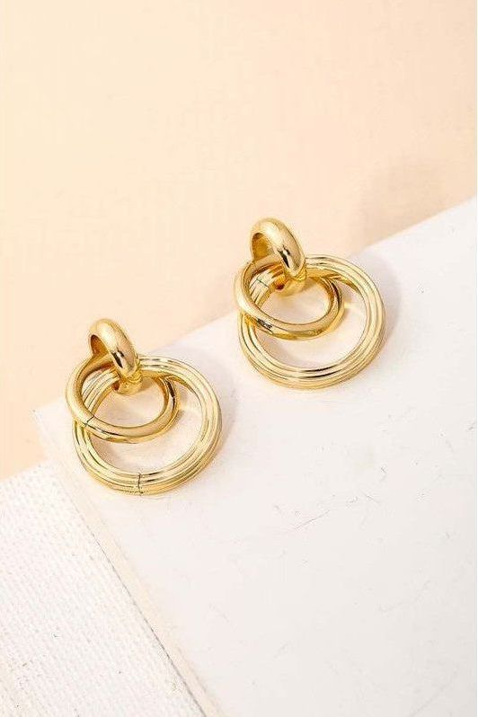 Looped Circle Earring | Swank Boutique