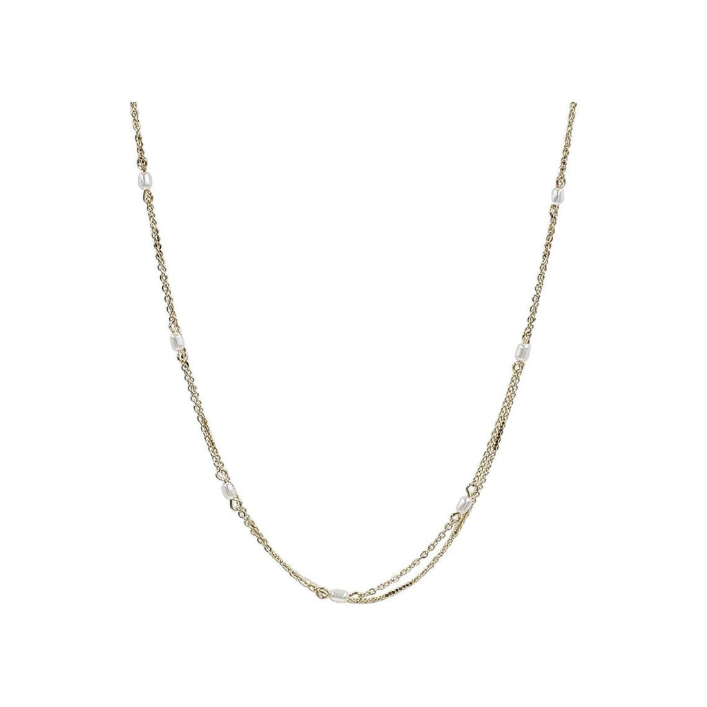 Multi Chain Pearl Necklace | Swank Boutique