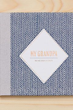My Grandpa Interview Journal Book