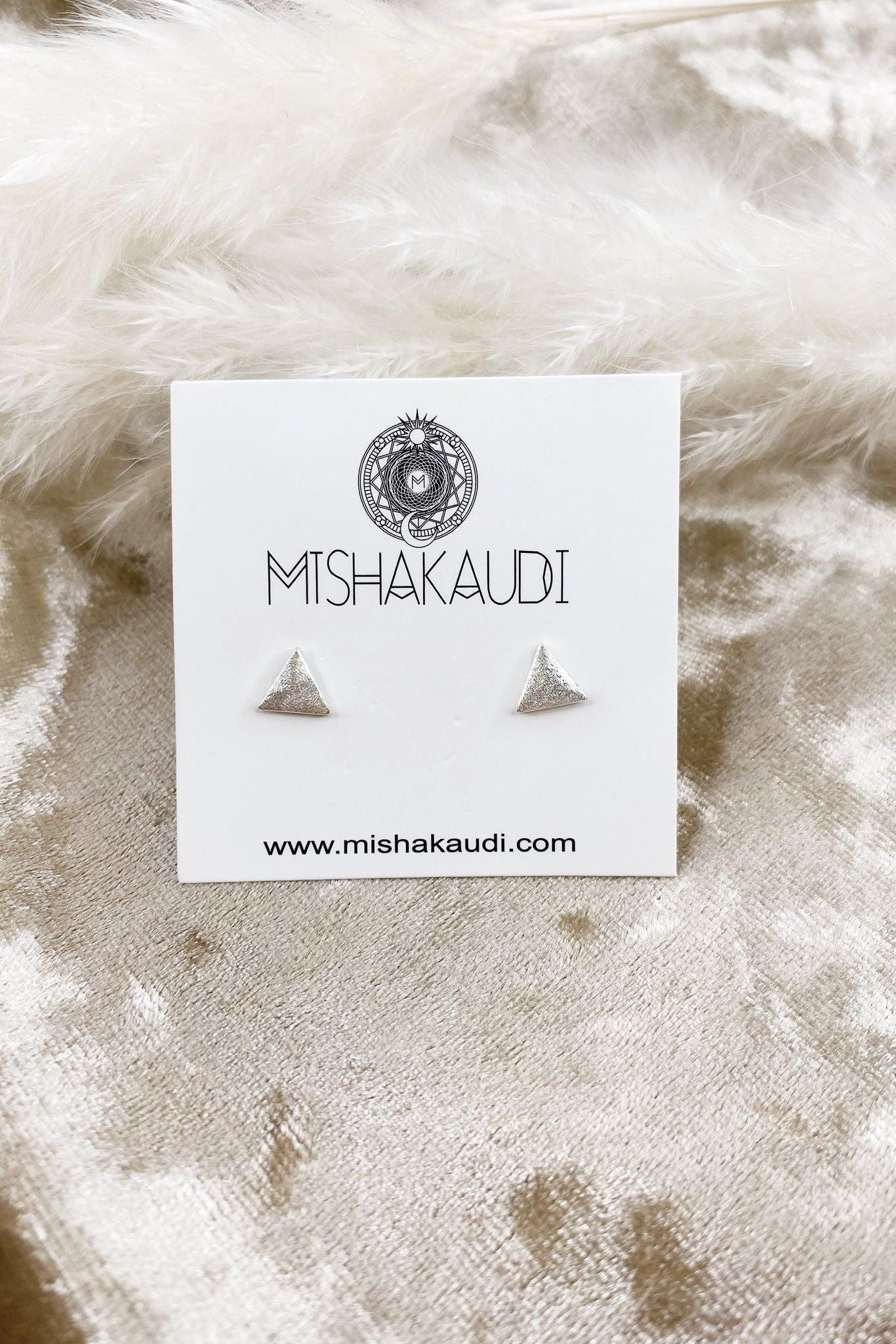 Tiny Triangle Stud | Swank Boutique