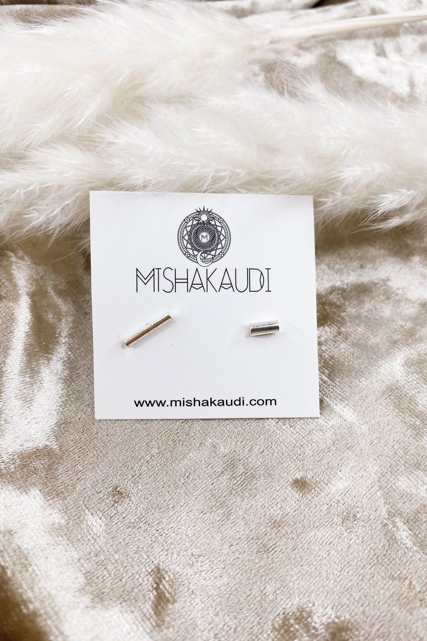 Asymmetric Bar Stud | Swank Boutique
