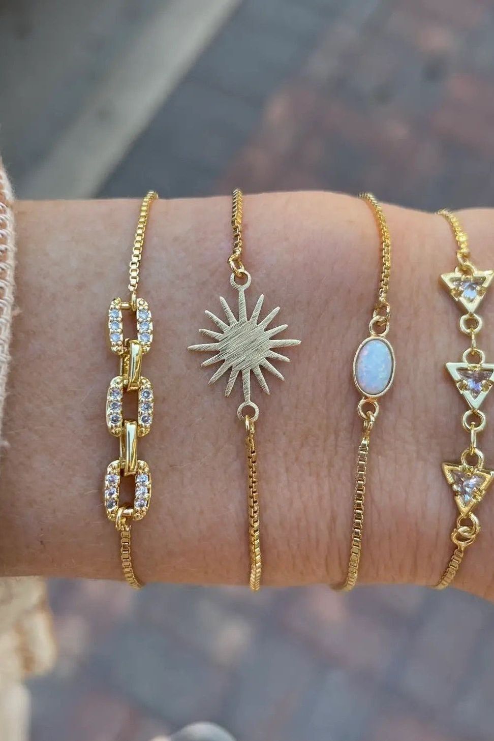Maisy Slider - Mini Opal | Swank Boutique