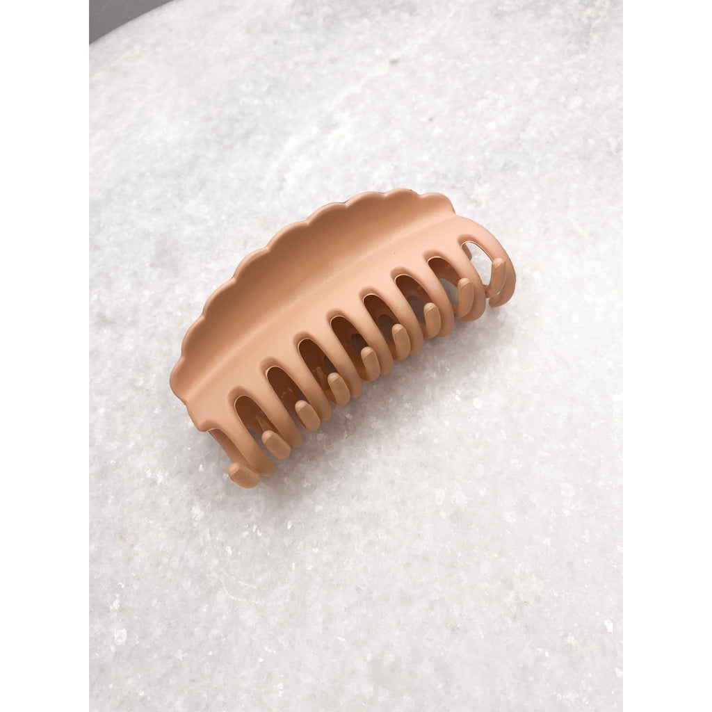 Copy of Copy of Matte Claw Clip- Brown | Swank Boutique