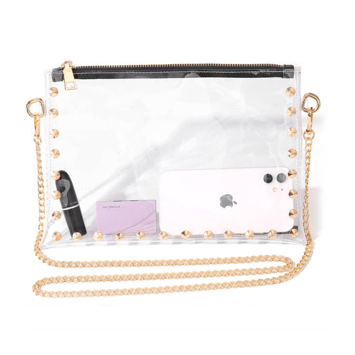 Gwen Clear Handbag | Swank Boutique