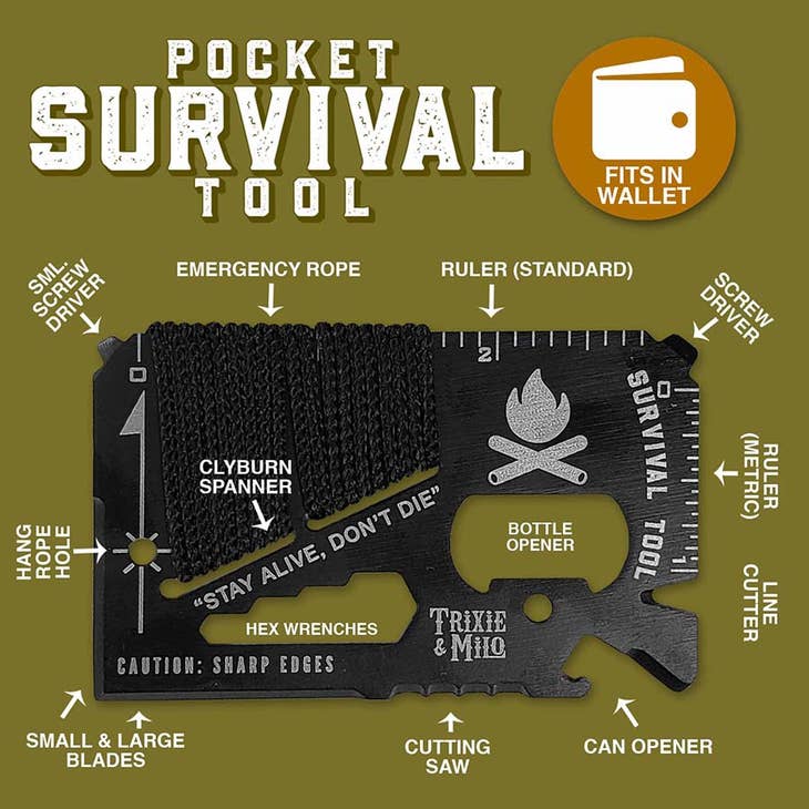 Pocket Survival Tool | Swank Boutique