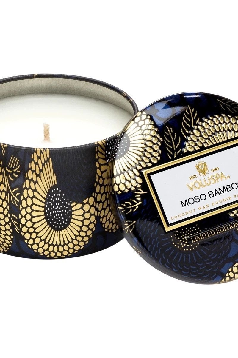 Moso Bamboo - Mini Tin Candle | Swank Boutique