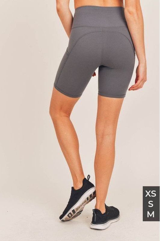 Smoked Pearl Biker Short | Swank Boutique