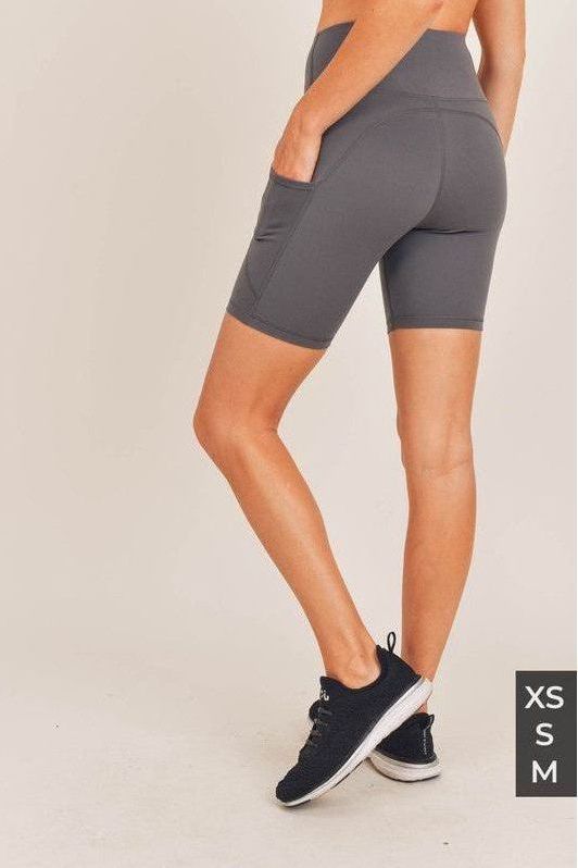 Smoked Pearl Biker Short | Swank Boutique