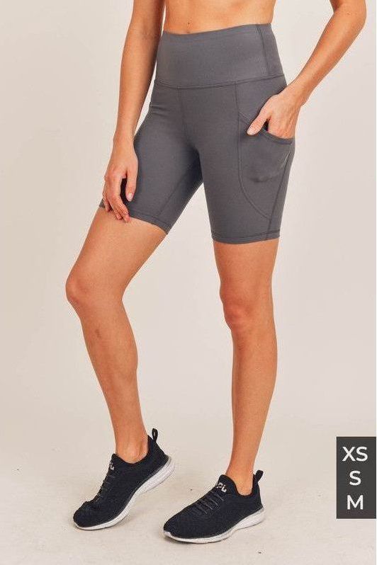Smoked Pearl Biker Short | Swank Boutique