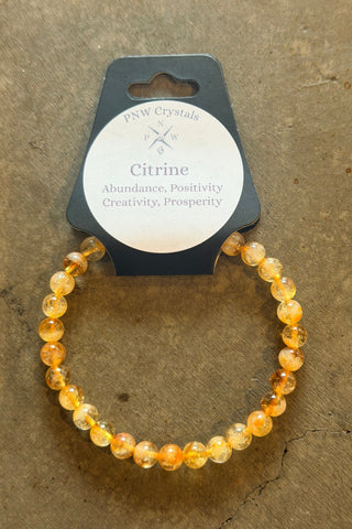 Citrine Gemstone Bracelet | Swank Boutique