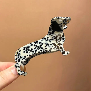 Spotted Dog Hair Claw | Swank Boutique