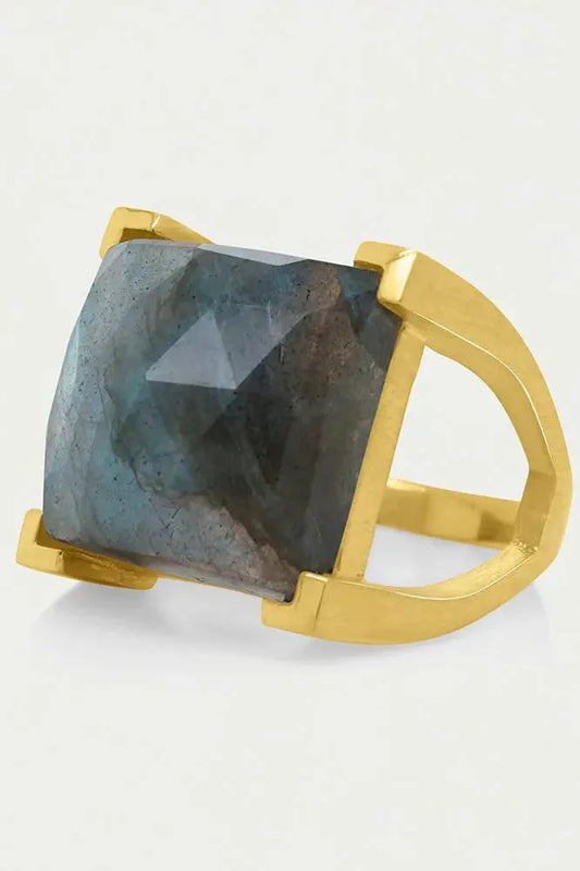 Plaza Ring - Labradorite/Silver (Copy) (Copy) | Swank Boutique
