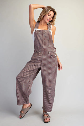 Leopard Print Overalls