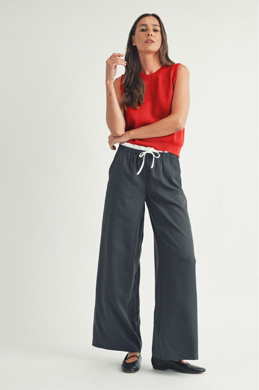 Alberta Wide Leg Pant | Swank Boutique
