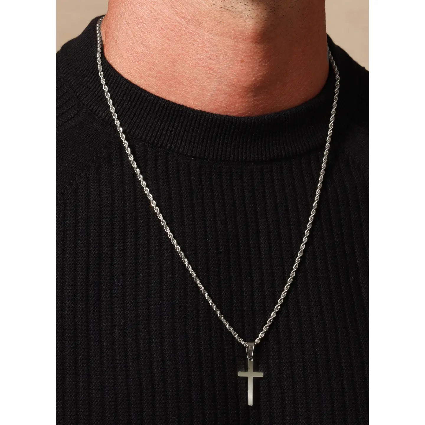Waterproof Rope Chain Silver (Copy) | Swank Boutique