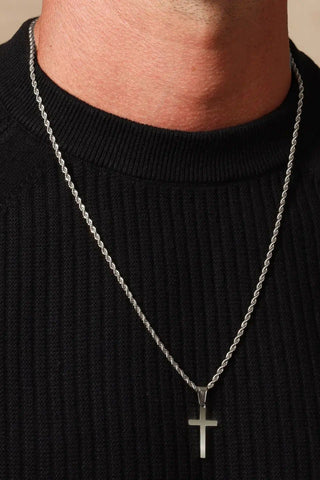 Waterproof Rope Chain Silver (Copy) | Swank Boutique