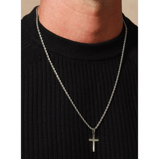 Waterproof Rope Chain Silver (Copy) | Swank Boutique