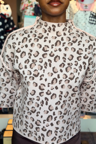 Leopard Sweater | Swank Boutique