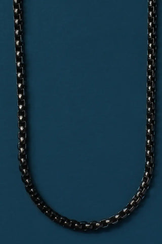 Black Stainless Steel Necklace