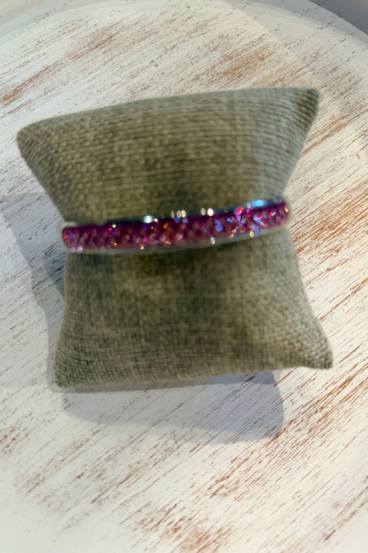 Pink Sparkle Bangle | Swank Boutique