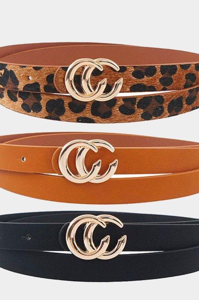 Skinny Belt - Metallic (Copy) | Swank Boutique