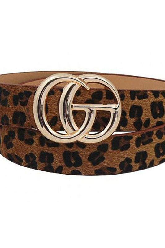 Leopard Belt | Swank Boutique