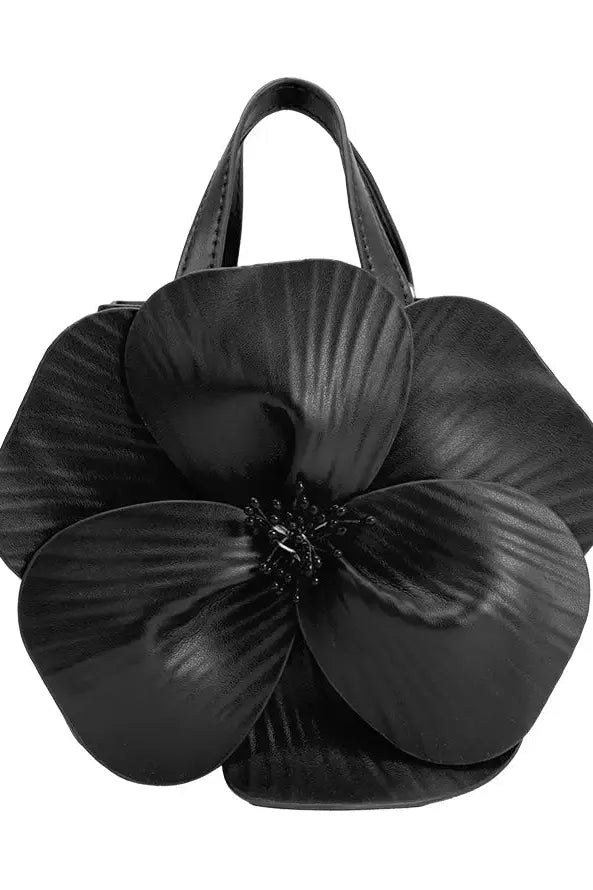 Monroe Flower Bag - Ivory (Copy) | Swank Boutique