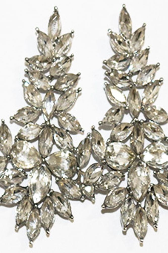 Elegant Sparkle Earrings - Green (Copy) | Swank Boutique