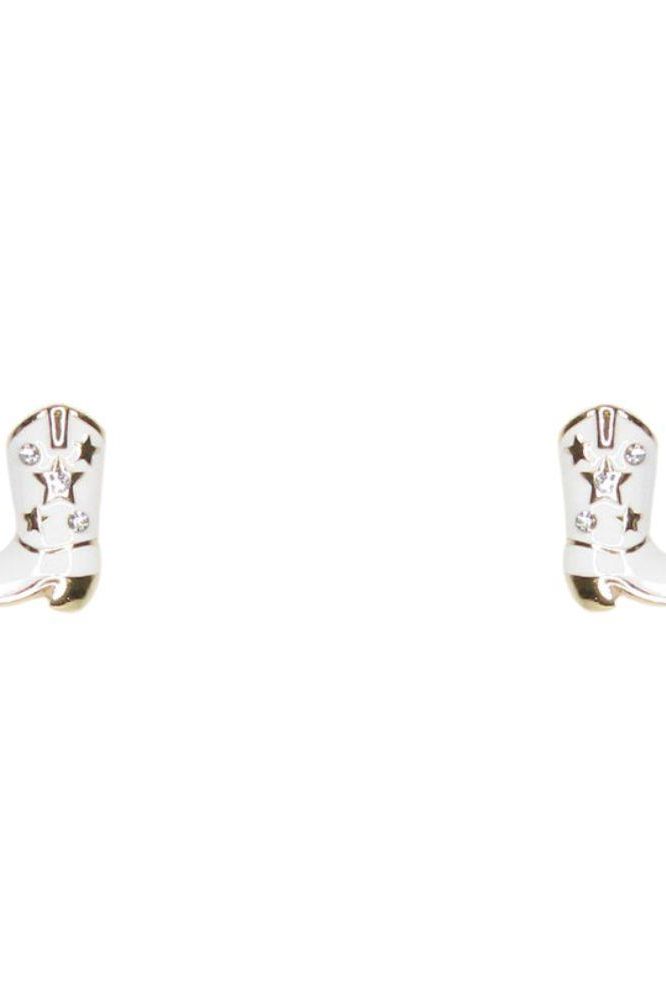 Western Boot Stud Earring | Swank Boutique