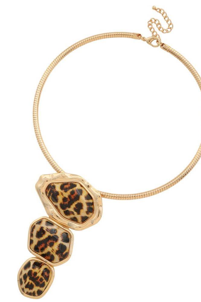 Leopard Necklace | Swank Boutique