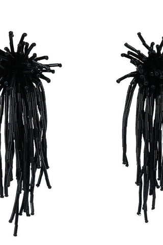 Beaded Tassel Earrings