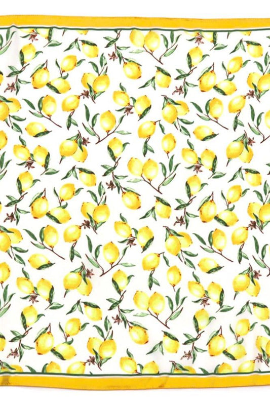 Lemon Printed Scarf