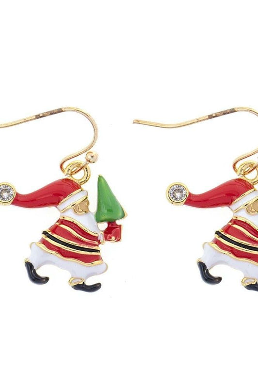 Santa Clause Earrings | Swank Boutique