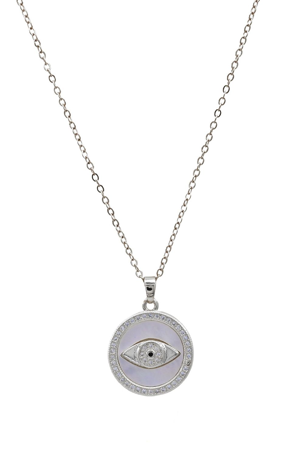 Evil Eye Charm Necklace - Gold (Copy) | Swank Boutique