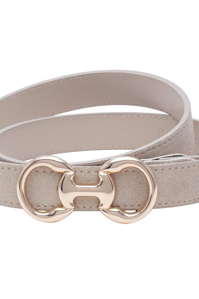 Fashion Metal Buckle Belt - Camel (Copy) | Swank Boutique